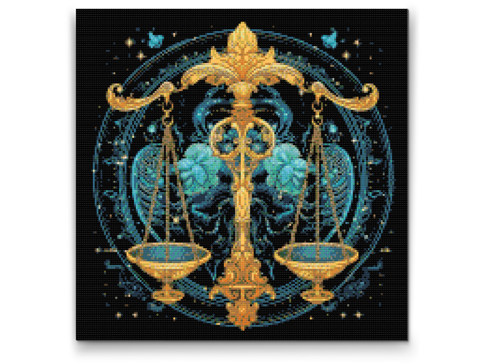 Diamantové malování - Libra